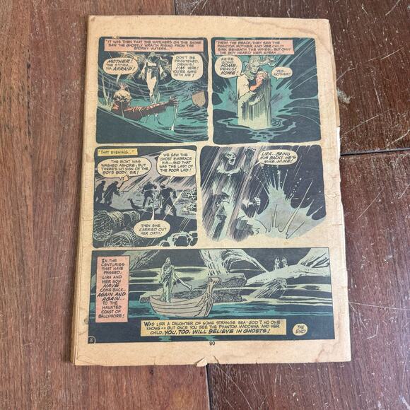 DC Comics GHOSTS true tales of the supernatural 1974/75 Vol 3 No C-32 Comic - Picture 4 of 16